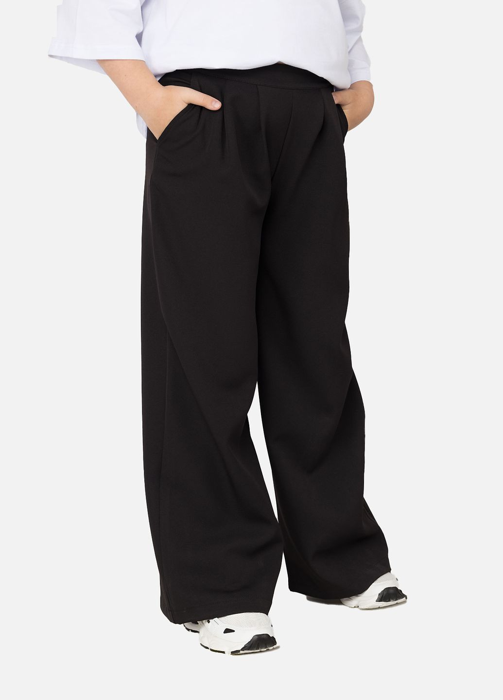 Черные демисезонные брюки Yuki