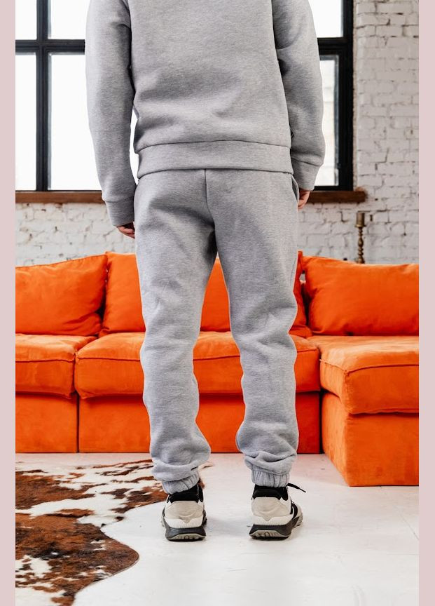 Теплый костюм мужской (худы и брюки) однотонный HC (h001-8361-025) Носи своє (368474789)