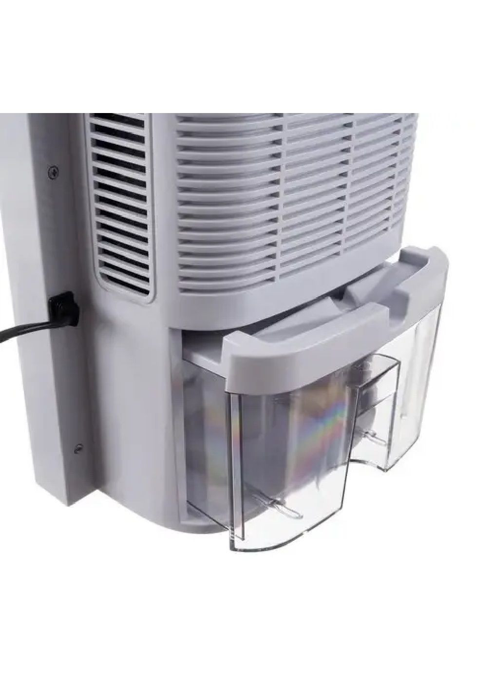 Осушувач повітря вологопоглинач із дисплеєм гігростатом ємнісним баком шлангом 37,5х25х14 см (476416-Prob) Білий Unbranded (280950691)