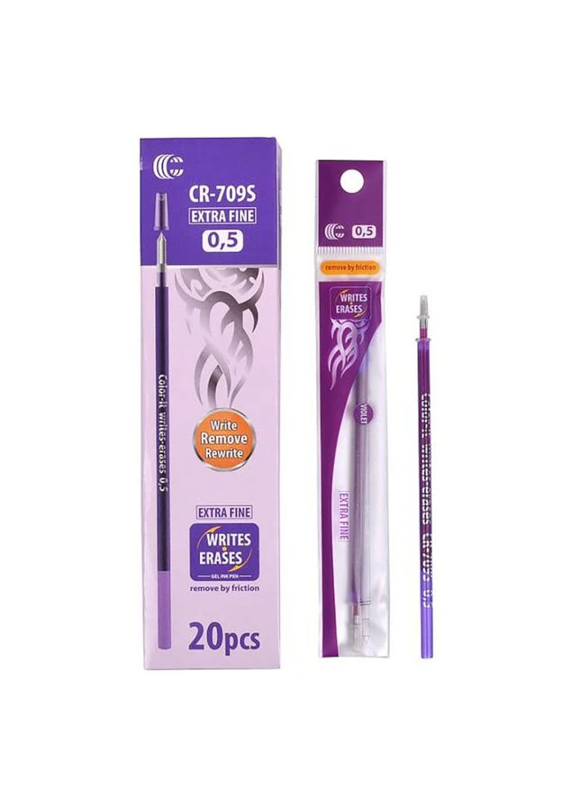 Стержень "С" "пишет-стирает" CR-709S упаковка 20 шт Violet Color-it (401047336)