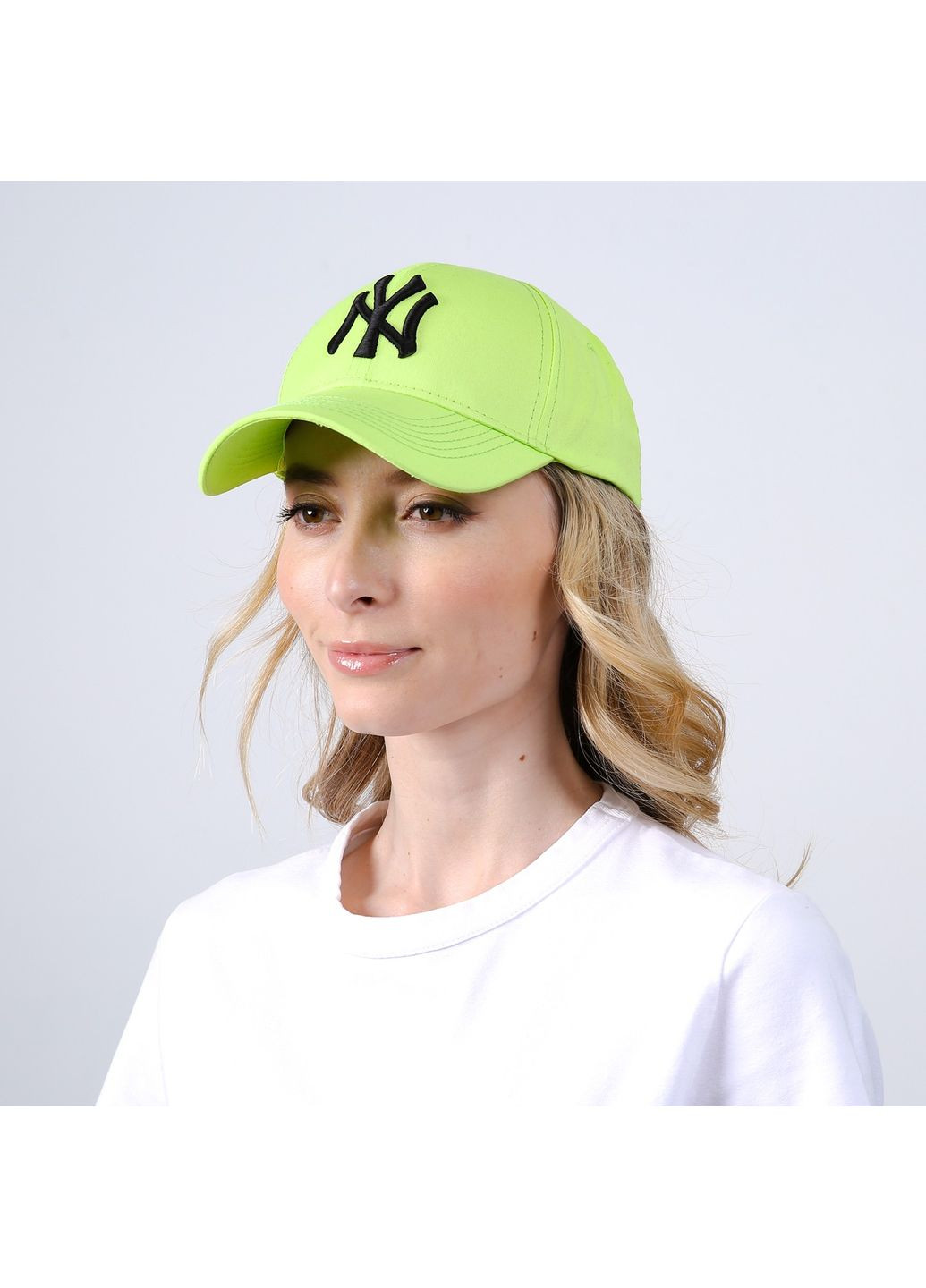 Бейсболка з регулятором жіноча котон жовто-зелена ALEN LuckyLOOK 742-437 (323582343)