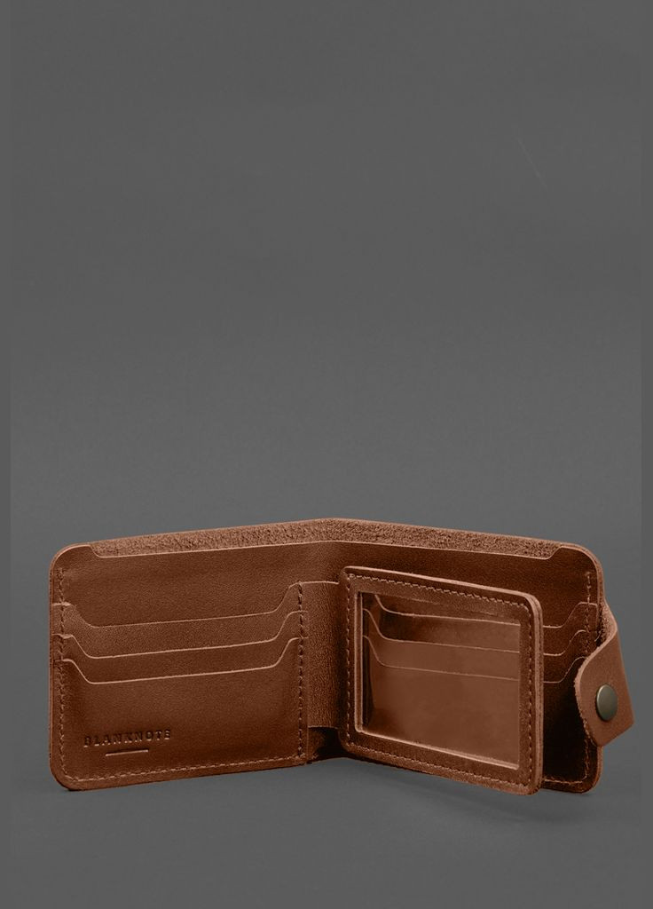 Шкіряне портмоне 9.1 Світло-коричневий (A-028650) BlankNote (328444898)