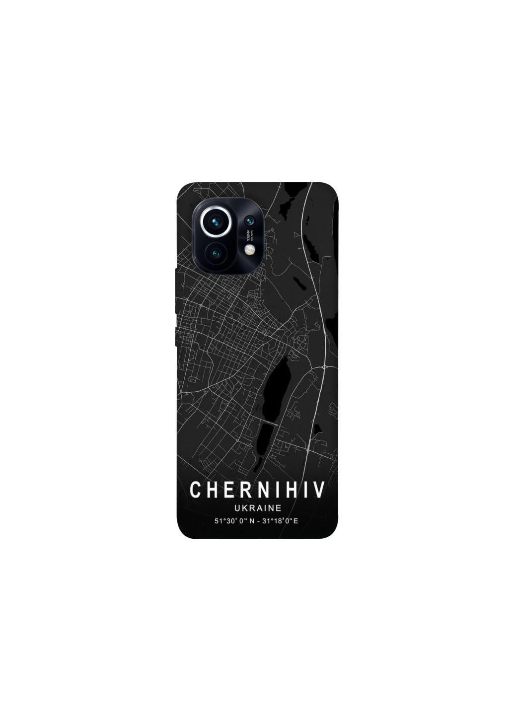 Чохол на Xiaomi Mi 11 Chernihiv map Frontalka (365306009)