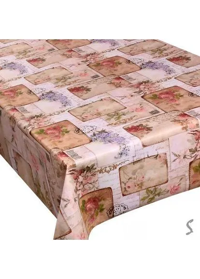 Клеенка ПВХ с тиснением на тканевой основе Home 1.37*20м Топ продаж! No Brand (388204999)