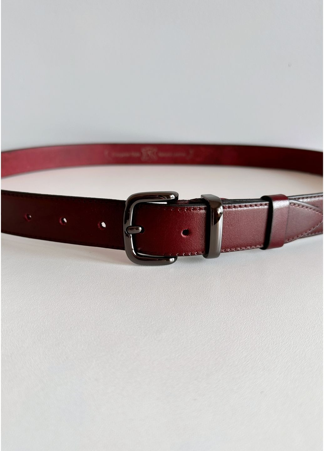 Ремень женский из натуральной кожи для брюк, юбок JK класична (370752410)