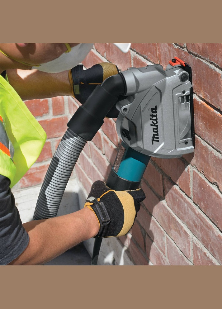 Защитный кожух для пылеуловителя 196845-3 (115/125 мм, 32 мм) насадка для УШМ моделей с диаметром дисков 115/125 м (6775) Makita (295042023)