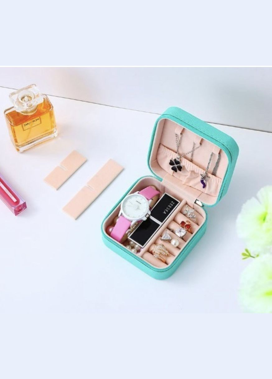 Шкатулка для украшений и бижутерии цвет квадратная 10*10*5 No Brand (306554880)