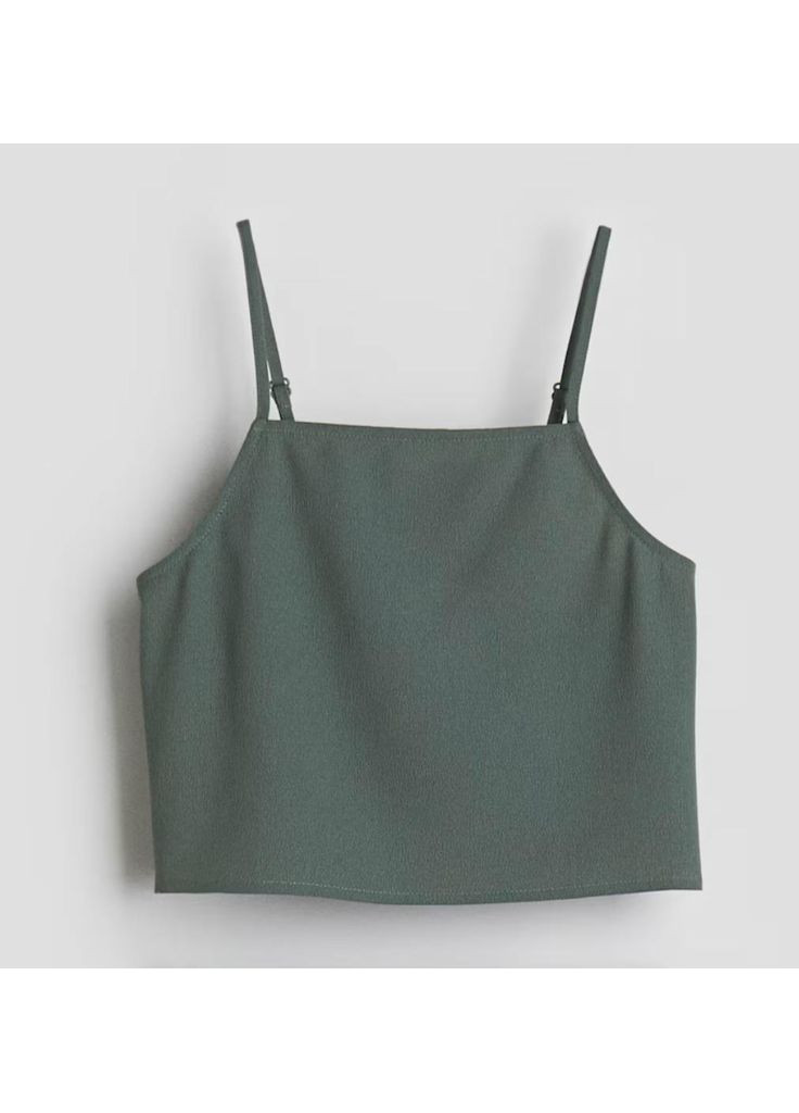 Хакі (оливкова) топ H&M