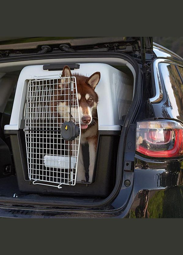 Переноска для собак та котів Atlas Professional 60 сіра до 45 кг 61x91x68 см 73060021 Ferplast (330636438)