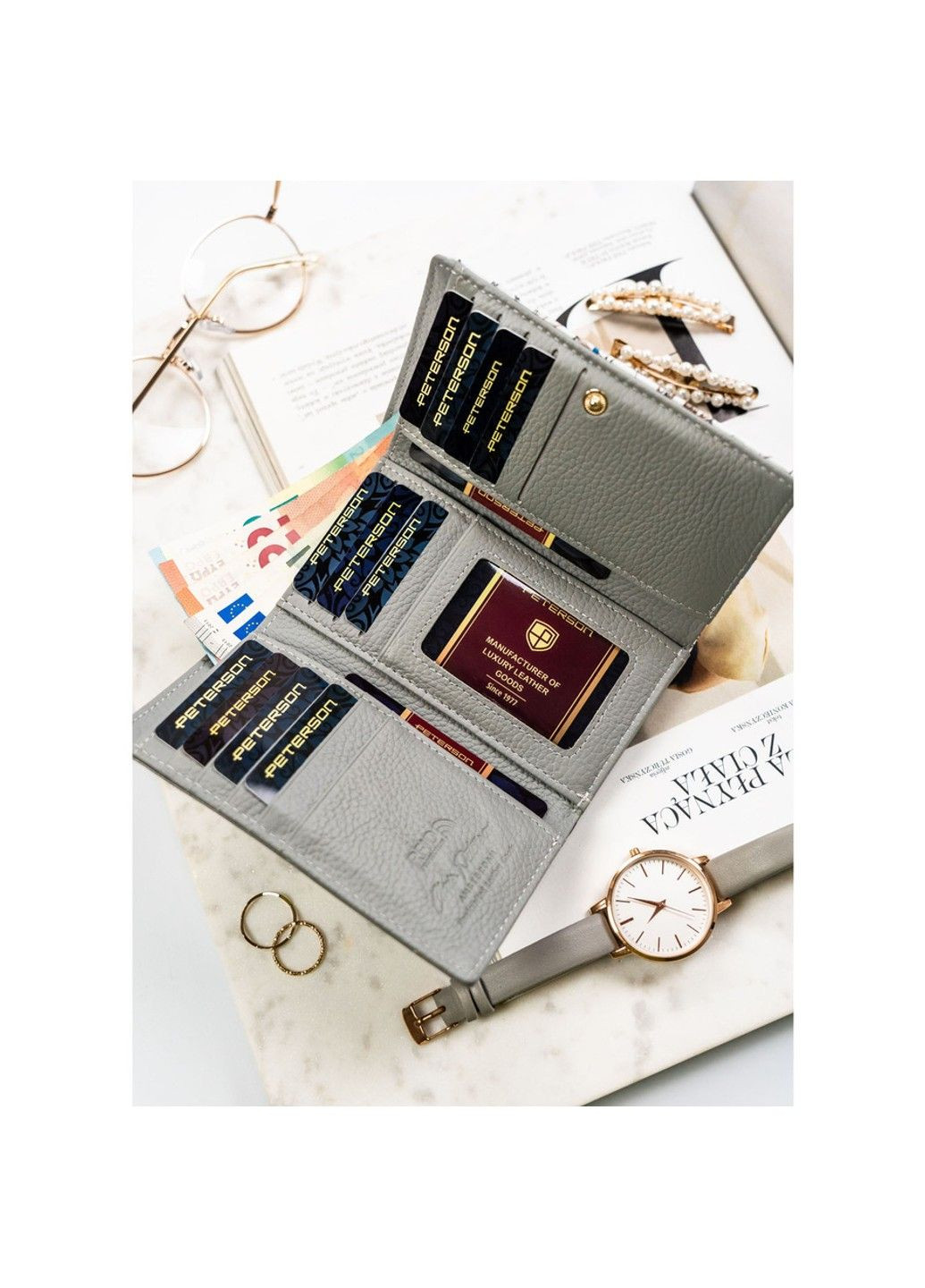 Кошелек женский кожаный PTN PH23-LFL Peterson (340051724)