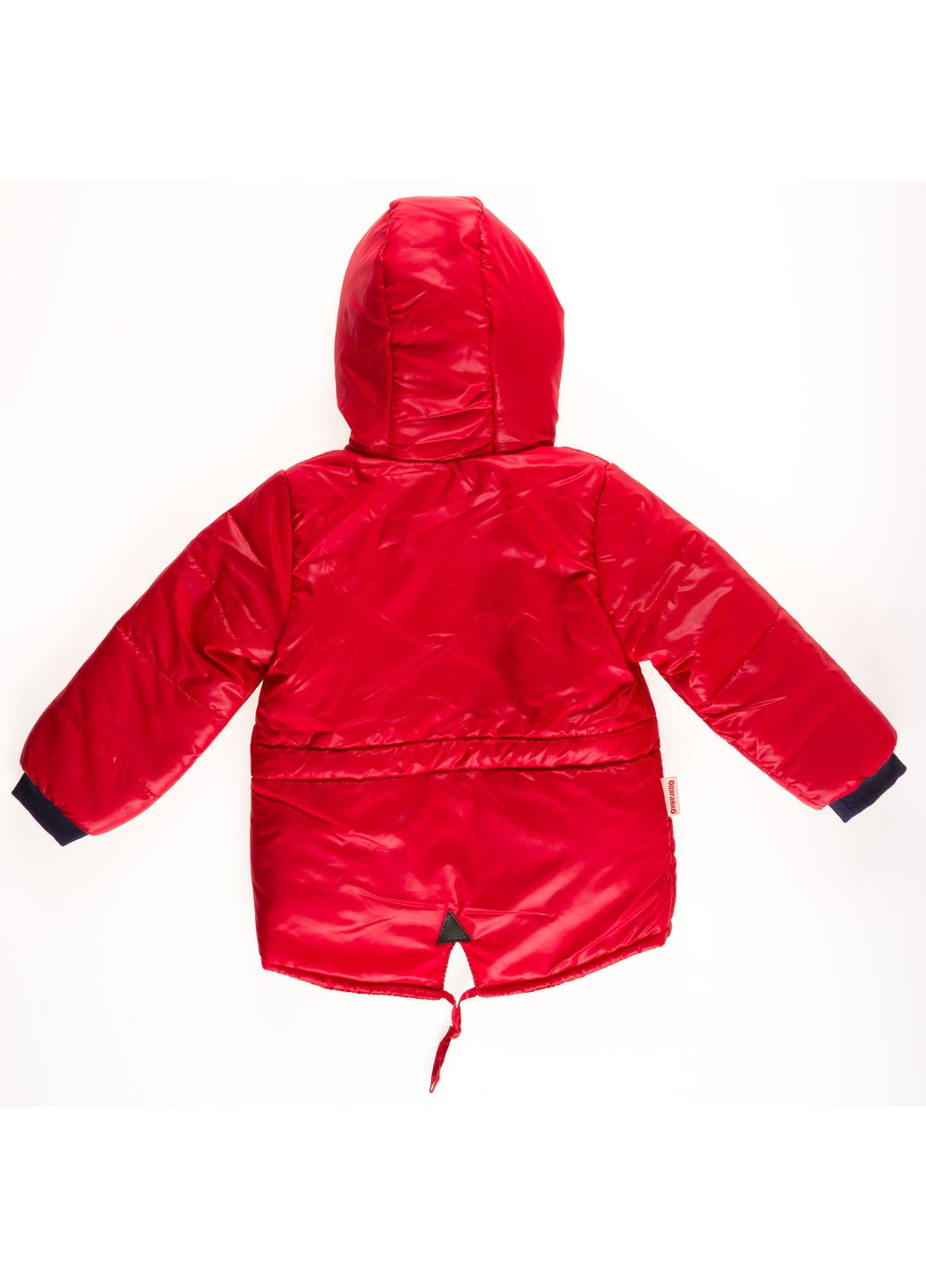 Червона демісезонна куртка демісезонна для хлопчика Одягайко