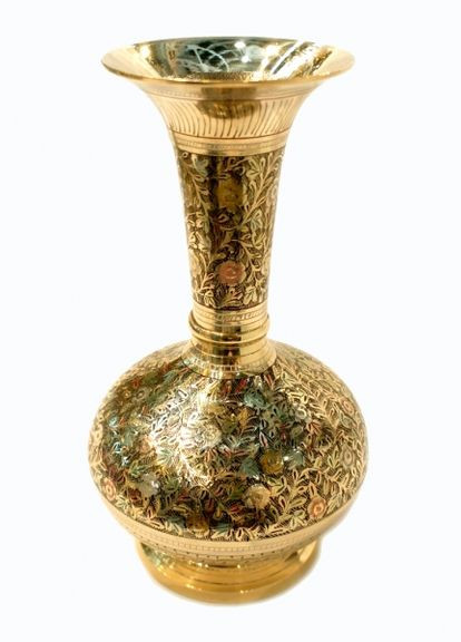 Ваза жовтий метал Арт.2598 No Brand (372447045)