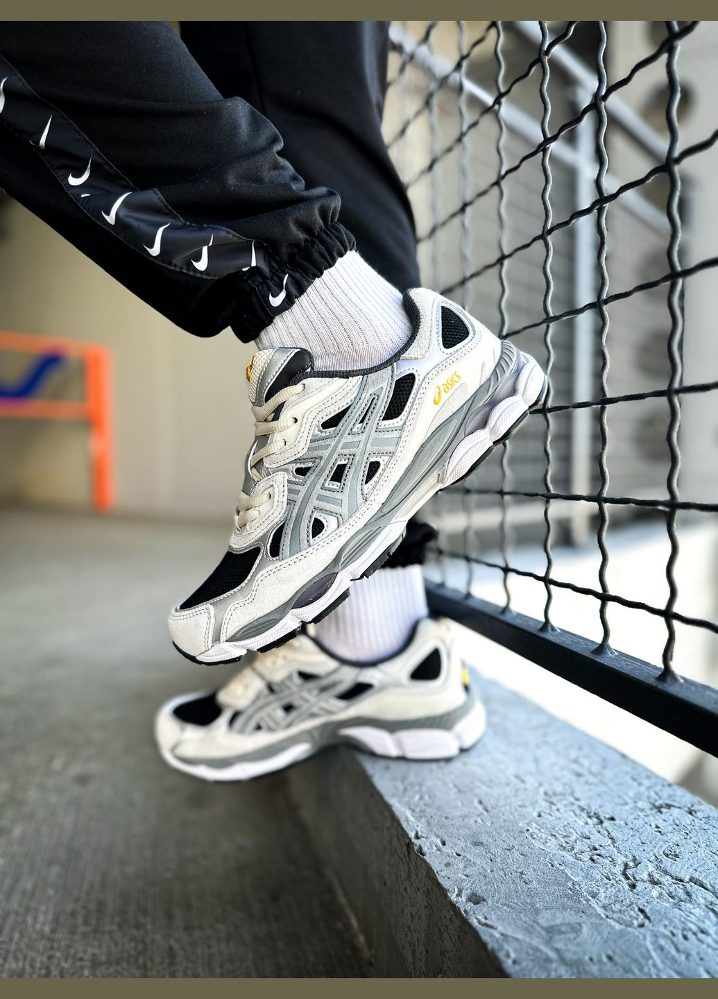 Кроссовки женские и мужские Asics Gel-NYC gray | Асикс Гель-НЮК серые No Brand серые всесезоны (313102794)