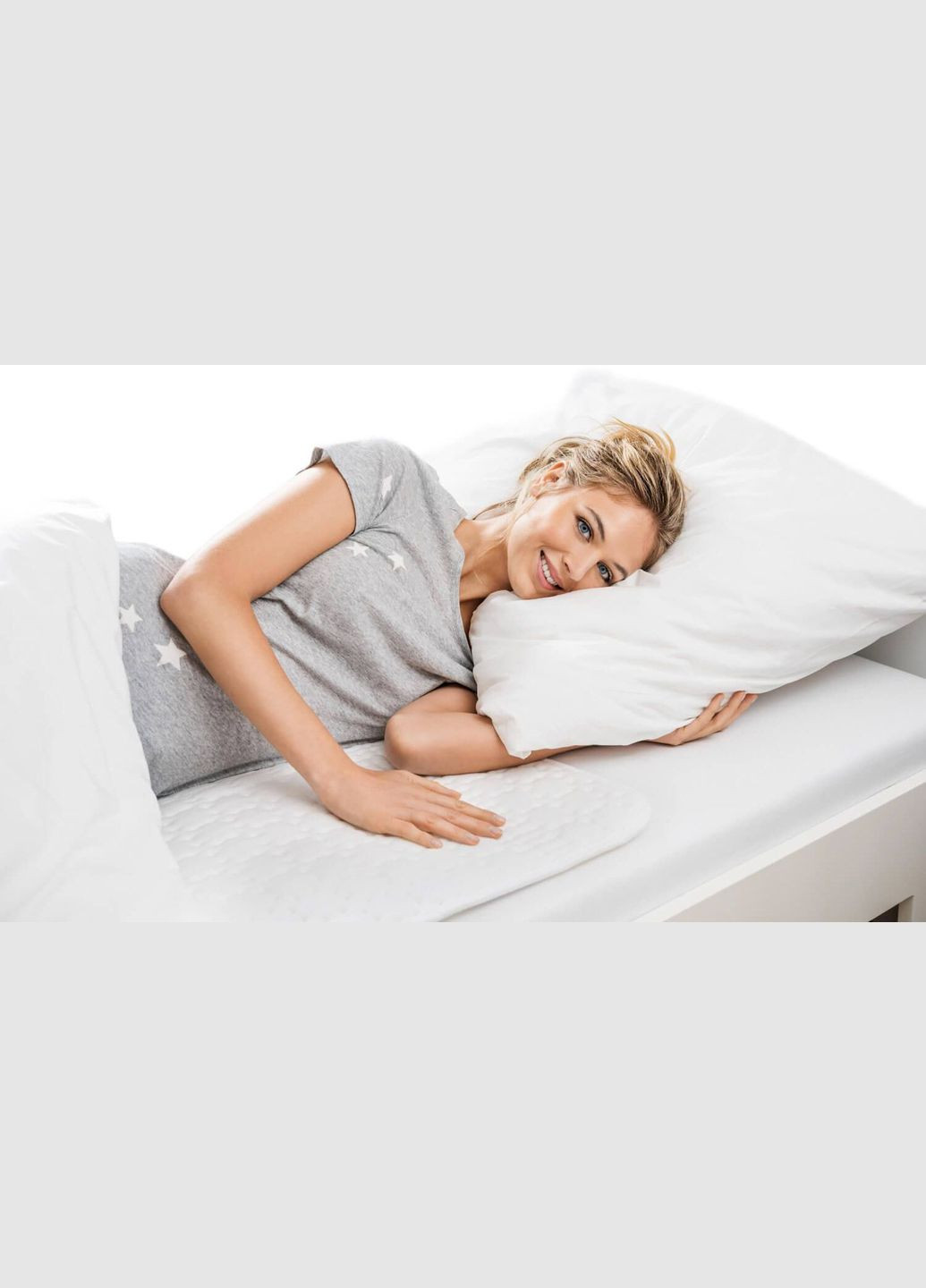 Електропростирадло, від мережі, 130х75см, 50Вт, 3 режими, фліс, Beurer (315602424)