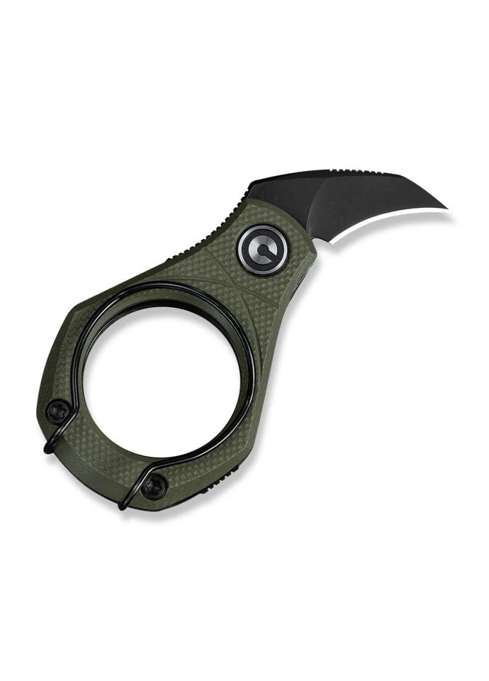 Складной нож Pyrus, складной нож брелок, нож Hawkbill, нержавеющая сталь, G10 рукоять Civivi (395594565)