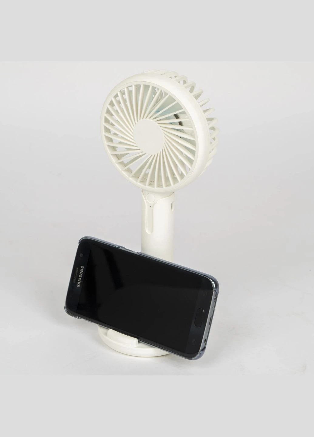 Акумуляторний вентилятор Portable Fan With Holder White (8520952) Bo-Camp (390183447)