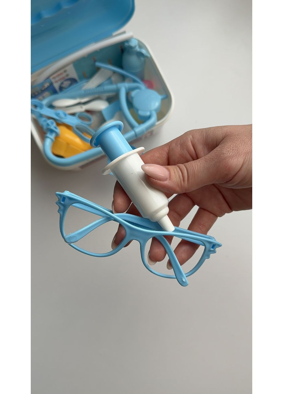 Дитячий набір доктора у валізці (іграшки для гри в лікаря) No Brand (364553158)