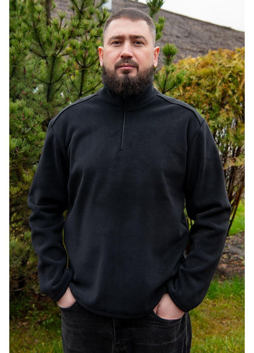 Флісова чоловіча кофта тепла байка з флісу для повсякденного носіння для осені та зими V&V (371656708)