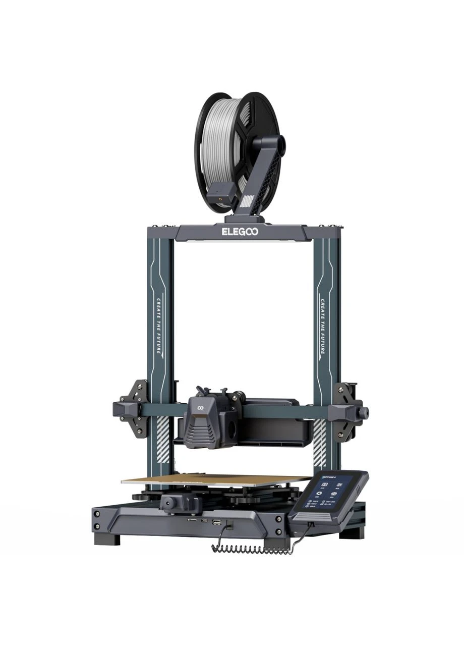 Друкарка 3D Neptune 4 (FDM 1.75 mm 0.4 mm 225x225x265 mm WLAN USB сірий) Elegoo (400039306)
