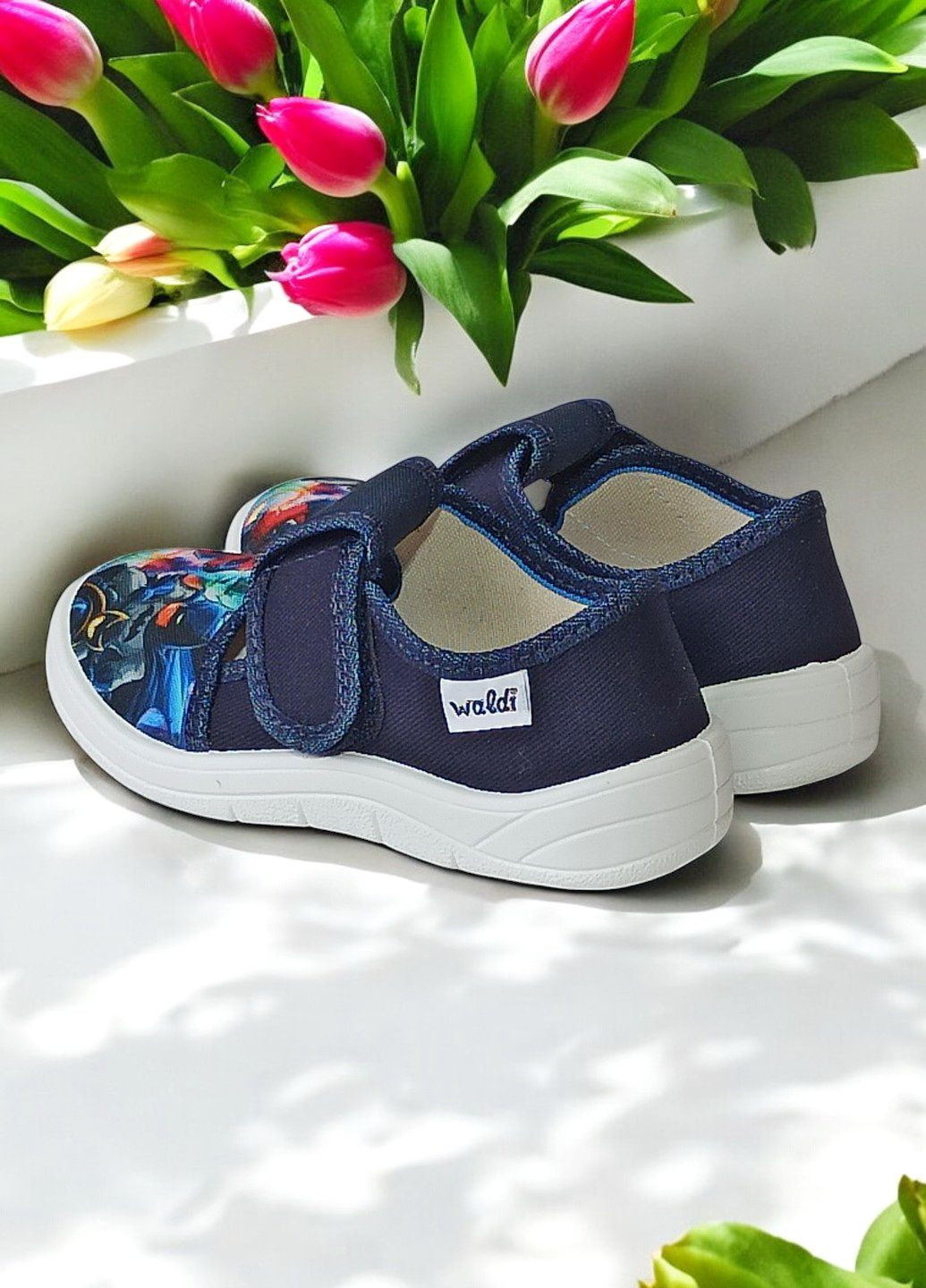 Дитячі тапочки капчики для хлопчика ортопедичні Waldi (323137159)