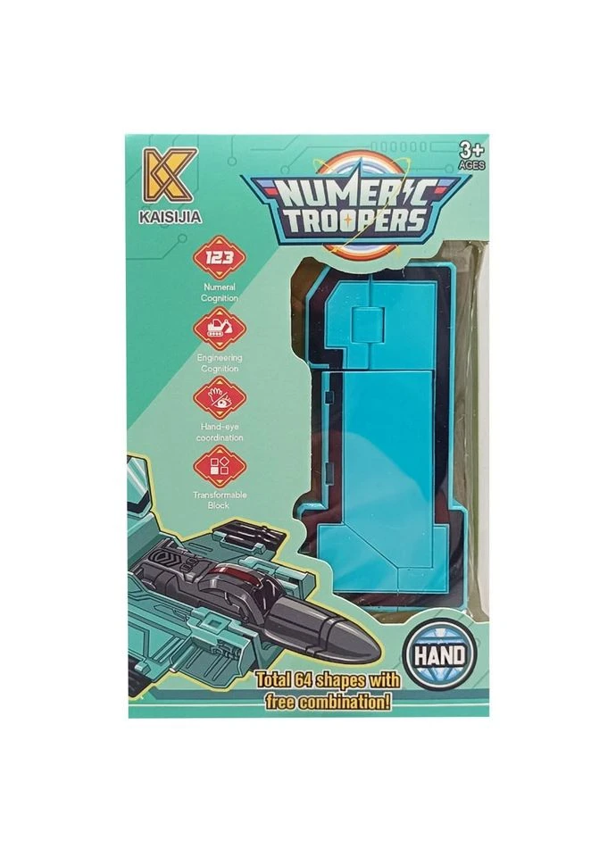 Дитячий Трансформер транспорт "Numerc Troopers" 8336 (Вид 5) No Brand (330017711)
