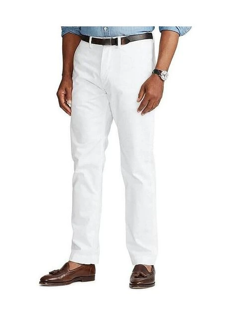 Штани-чінос-стегфорд, однотонні, класичного крою, 100% оригінал, USA Polo Ralph Lauren slim fit (370442445)