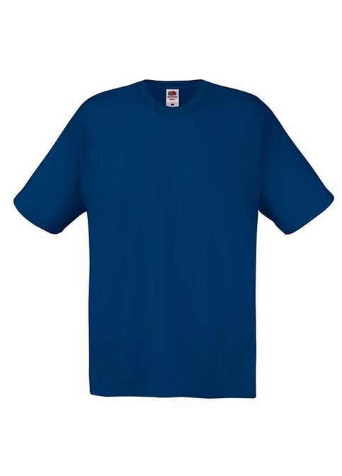 Синя футболка чоловіча original t (061082032xl) Fruit of the Loom
