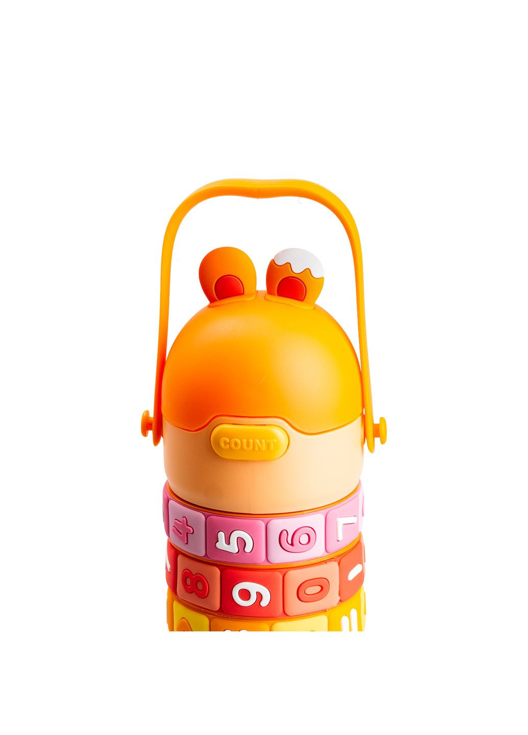 Термос дитячий інтерактивний 430 мл з ручкою, Happy Life (324070167)