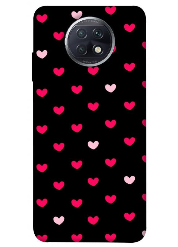 Чохол з принтом для Xiaomi Redmi Note 9 5G, Note 9T для Сяомі, ксіомі редмі ноте 9, ноте 9Т Little hearts No Brand (338603331)