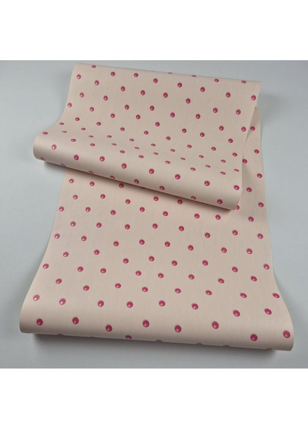 Обои флизелиновые моющиеся 0.53 × 10.05 м 54109, бежевые с розовым — для спальни, гостиной, детской MARBURG (368895592)