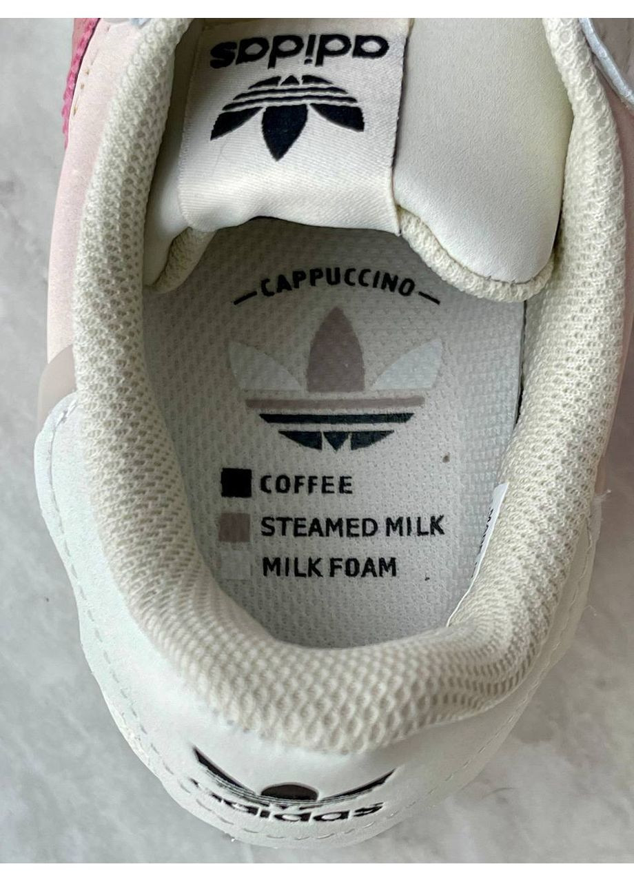 Кросівки жіночі Adidas Superstar Cappuccino Pink | Адідас Суперстар кремові No Brand кремові демісезони (360535104)