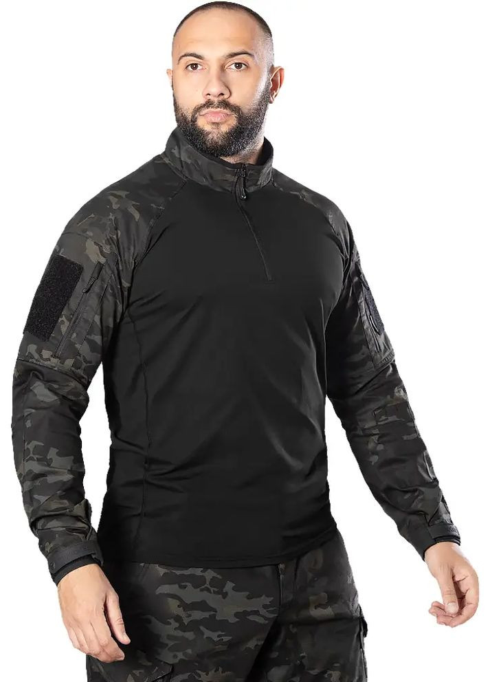 Комбінована тактична сорочка raid twill/orona camo black Camotec