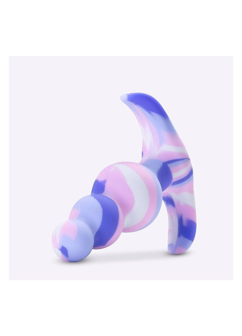 Анальна пробка рельєфна зі стопером Avant Twilight різнокольорова Blush (303896724)