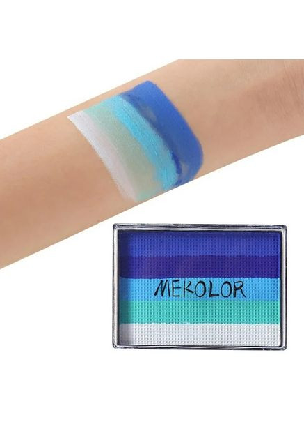 Флуоресцентний аквагрим Mekolor 5 кольорів Worison (322650352)