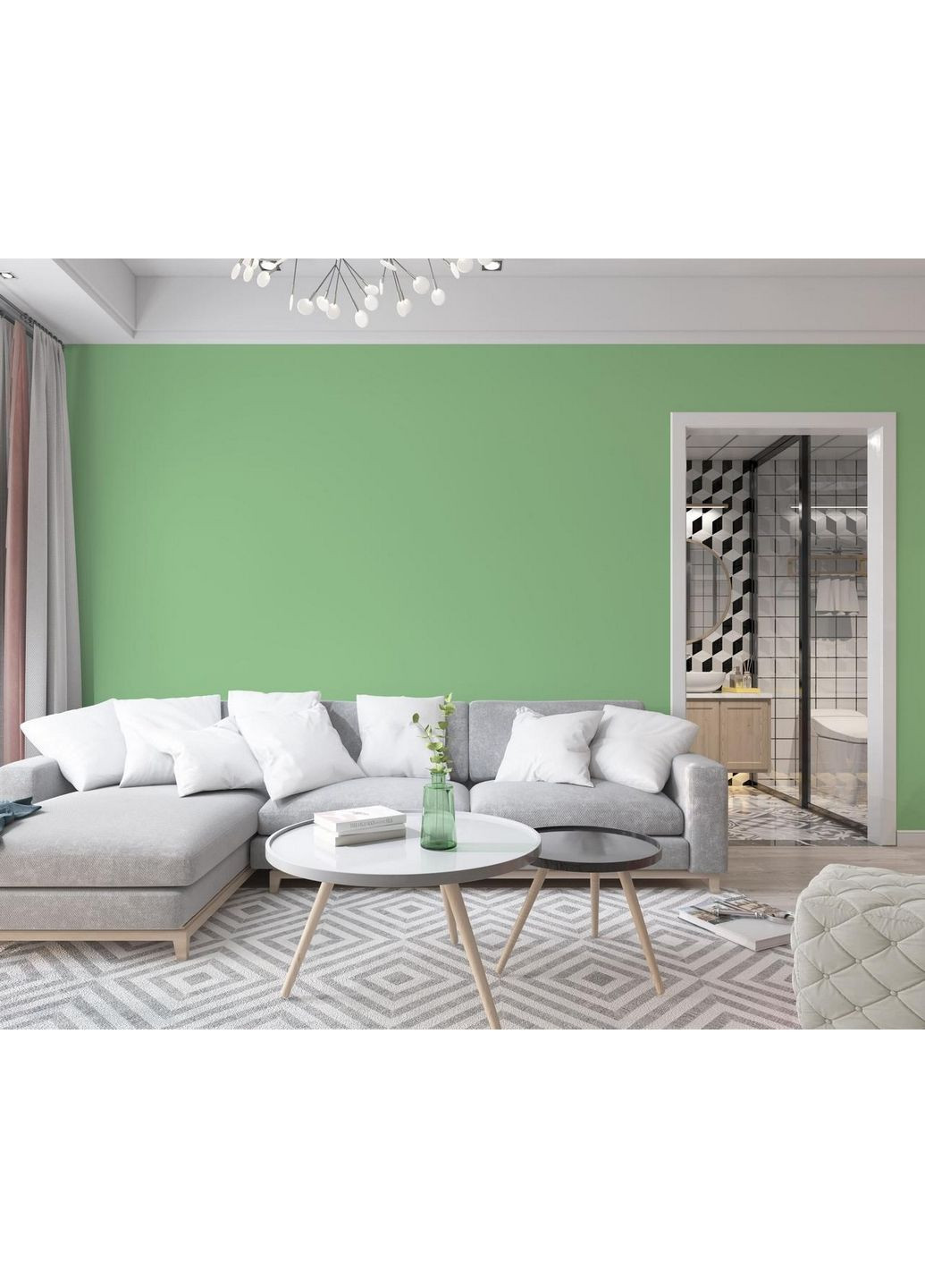 Інтер'єрна латексна фарба 2030-G30Y 5 л SkyLine (283326721)