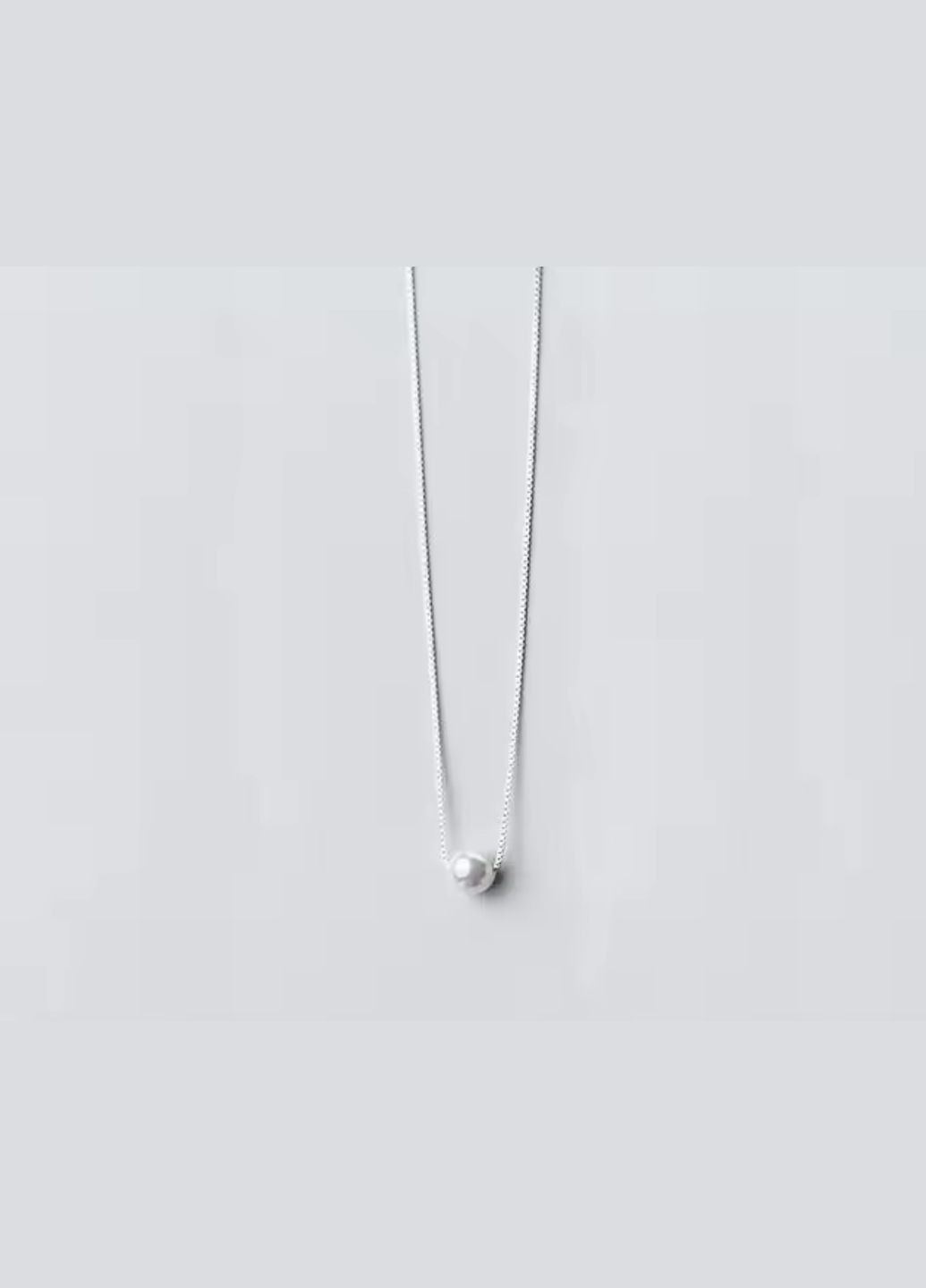 Серебряное колье с натуральной жемчужиной. Family Jewelry House (322777229)