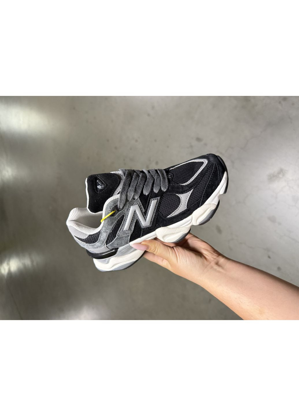 Черные демисезонные кроссовки мужские new balance 9060 black drey wh нью беланс 9060 No Brand