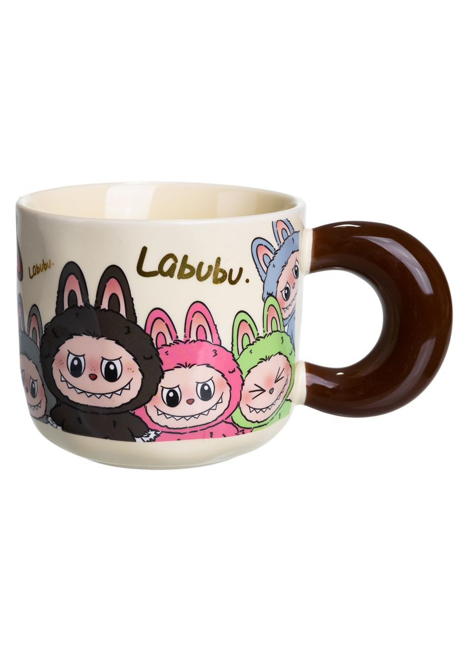 Чашка порцелянова Labubu 400 (мл) подарункова FM-21C (A-047463) Yiwu (369724012)