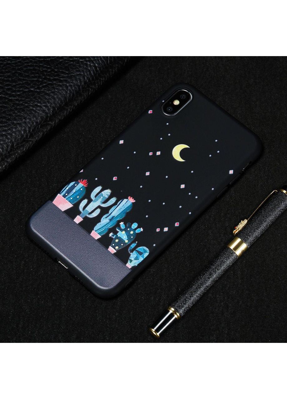 Защитный чехол-накладка из TPU с кактусами для Samsung Galaxy S8, S9 ( ) China (366666285)