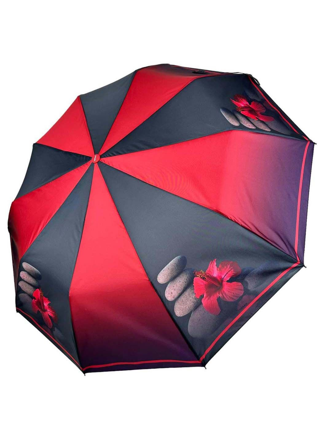 Женский складной зонт полуавтомат на 10 спиц Toprain (289977543)