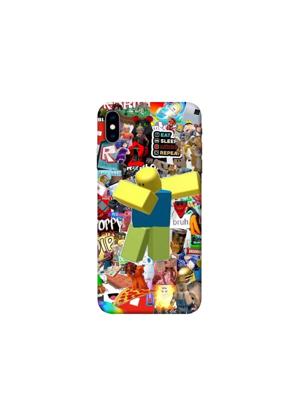 Чехол на Apple iPhone X (5.8") Roblox style Frontalka (354347545)