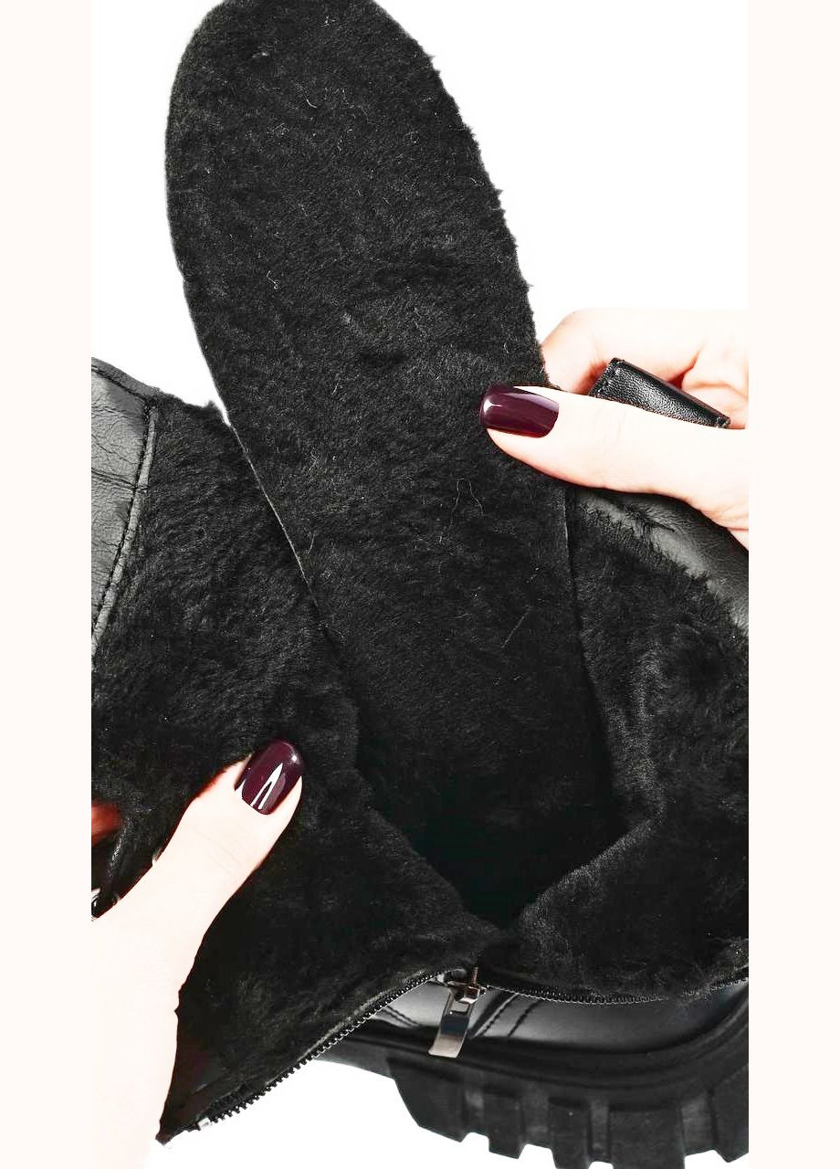 Зимові чорні черевики XIFA берци (307832955)