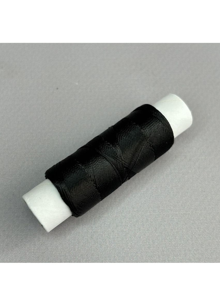 Нитка для бісеру 60м х10шт - чорна No Brand (368672274)