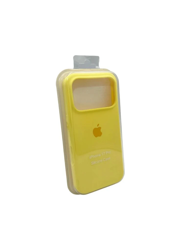 Чехол для смартфона Silicone Full Case для Apple iPhone 17 Pro жёлтый силикон No Brand Open Cam (401167261)