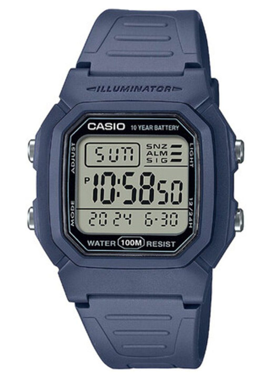 Часы наручные Casio w-800h-2aves (283038167)