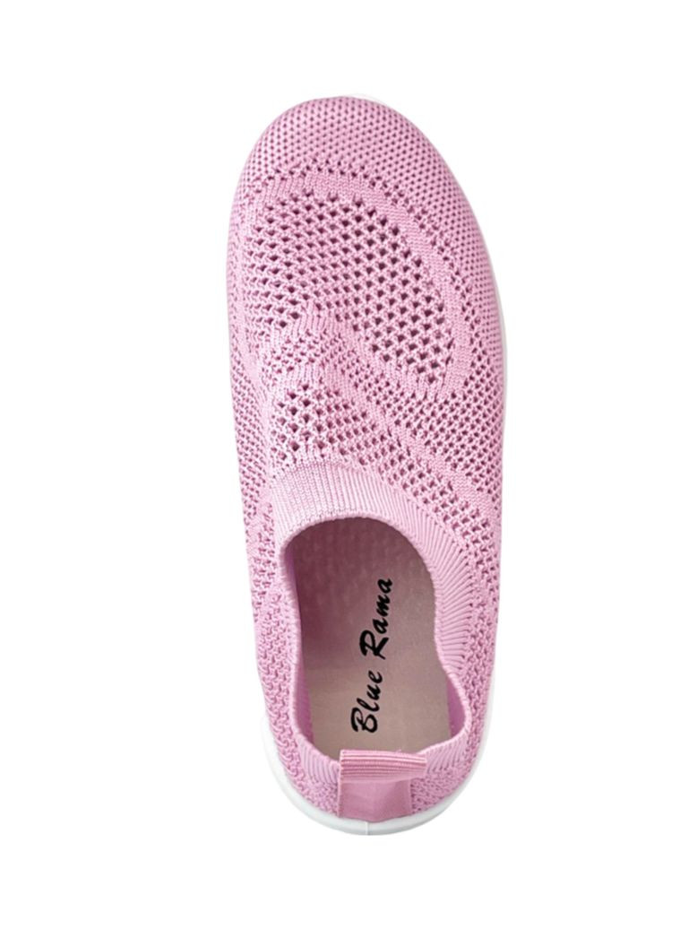 Розовые всесезонные кроссовки Blue Rama