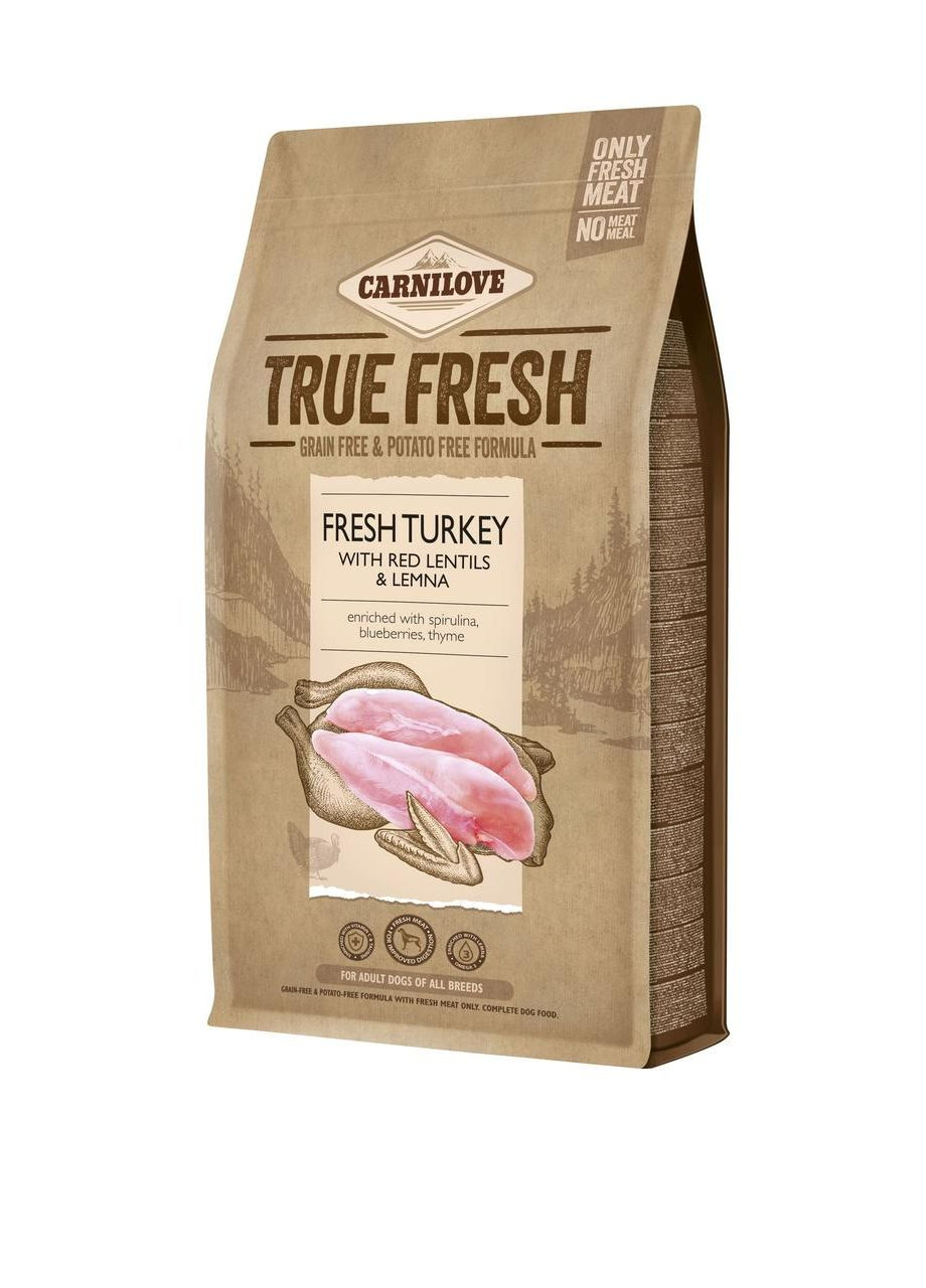 Сухий корм True Fresh для дорослих собак всіх порід, з індичкою, 1,4 кг Carnilove (363196486)