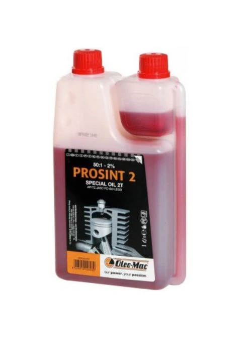 Моторна олива Prosint 2EVO 2T (1 л) синтетична з дозатором (26407) Oleo-Mac (347332443)