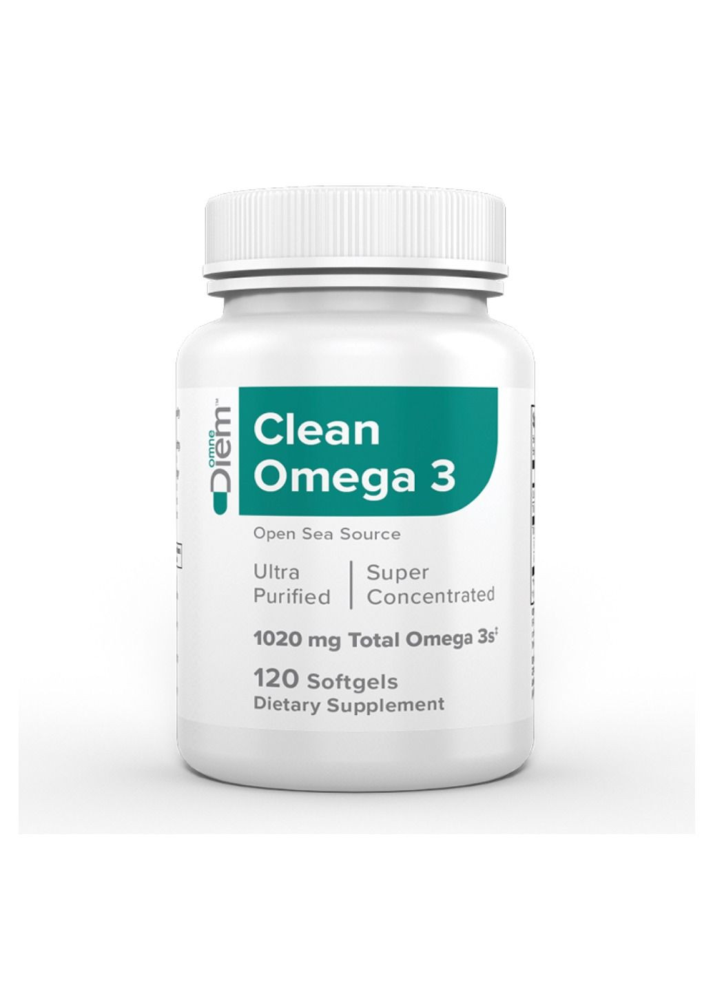 Комплекс жирних кислот Clean Omega 3 - 120 Softgels OmneDiem (288677486)