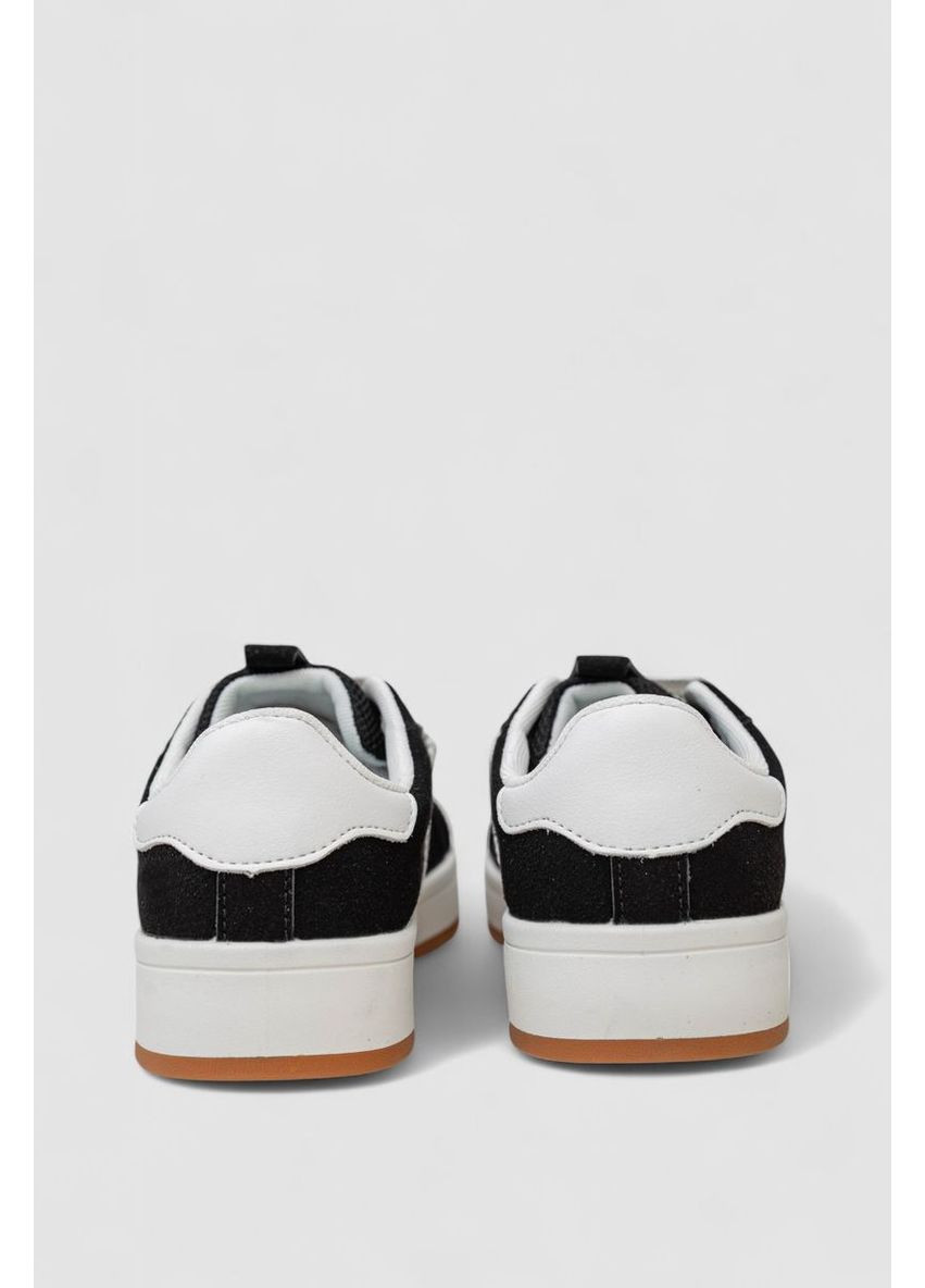 Кроссовки женские замша,, 248RJH800-2 Ager чёрно-белые всесезоны (369971816)